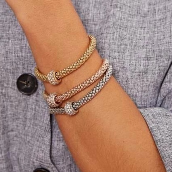 Jewelry - Set of Multi Tone Bracelets